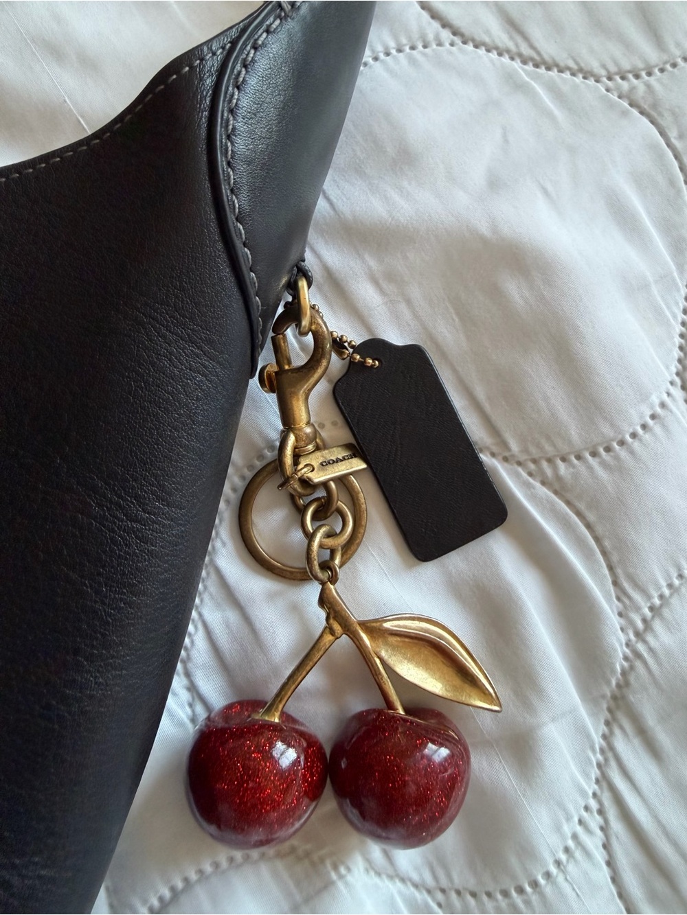 coach brooklyn 28 and cherry charm - Picture 2 of 4